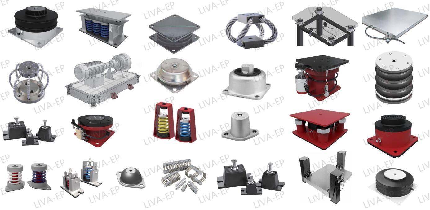 The LIVA-EP shock absorption/isolation/seismic product line has exceeded 8000 product series.